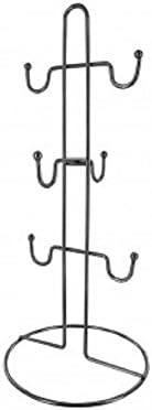 Iron Mug Rack 6 Hook. Tree Hook Stand for Coffee Cups. A Rare Original Ornament for that Cup.
