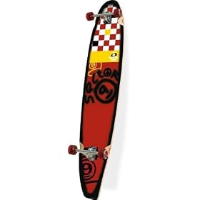 Sector 9 Luke Complete Longboard - 11.0 in. x 55.0 in. - Red by 