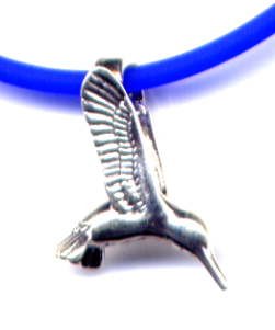 Buy 18 Blue Hummingbird Necklace Sterling Silver Jewelry by O Joy Jewelry