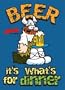 Hagar The Horrible Beer For Dinner Magnet HM2329