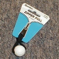 Zipper Pulls - Volleyball