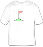 Golf Flag In Hole On Green T-shirt