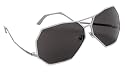 Axcent Women's White Sunglasses - XE401-63