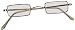Rectangular glasses - One Size Fits Most Adults