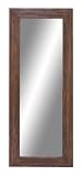 Stylish Full Length Decorative Wood Wall Mirror