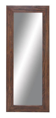 Stylish Full Length Decorative Wood Wall Mirror