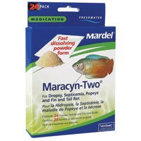 Mardel Maracyn-Two Powder Packets Water Treament (Freshwater), 24ct by Mardel