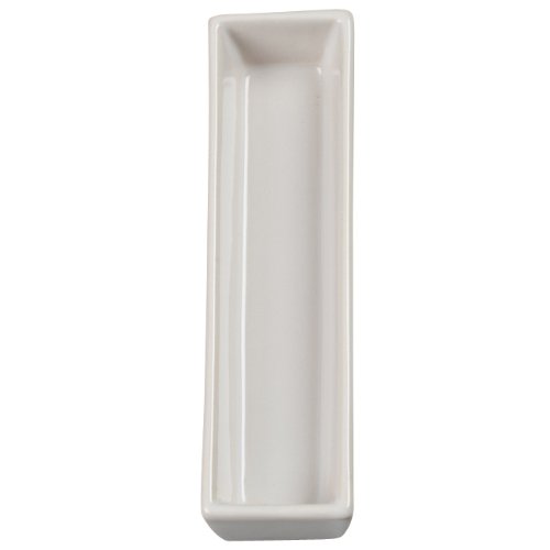 Ivy Lane Design Ceramic Love Letter Dish, Letter I, White