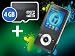auvisio MP3- & Video-Player "DMP-320.m" mit UKW-Radio + 4GB microSD