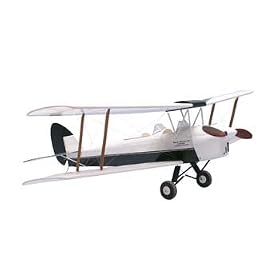 35 Wingspan Tiger Moth Wooden Airplane Kit (Suitable for Electric R C) Dumas from R/C Airplanes
