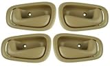 Toyota Corolla Tan Interior Door Handles Set of 4