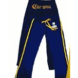 Corona Crown Print Ladies Navy Knit Yoga Pants