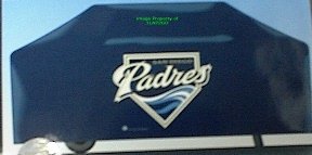 San Diego Padres Durable Vinyl Grill Cover