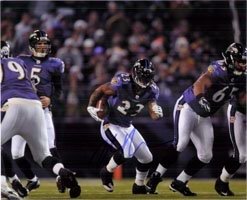 McGahee, Willis (Baltimore Ravens) Autographed/Hand Signed 8x10 Photo