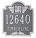 Whitehall Two Line Monogram - Standard Lawn Plaque (5106-LP)