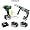 www.akkubohrhammer.com - Hitachi Premium-Pack4 mit Akku-Schlagschrauber WH14 DBL(3.0L) mit DH 14DSL (Slide) Akku-Bohrhammer mit 2 Akkus und Ladeger�t