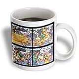 Londons Times Funny Cat Cartoons - Expresso Cat at Starbucks - Mugs