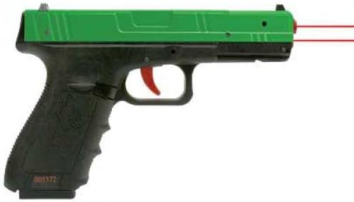 NextLevel Training SIRT 110 Training Pistol, Zombie Green Polymer Slide, Red Laser,