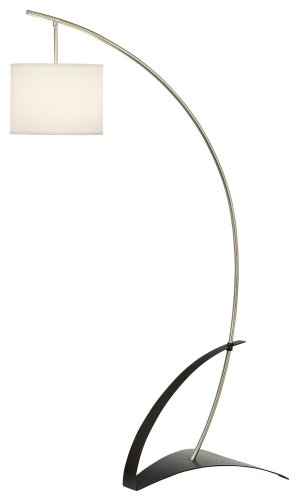 Possini Euro Geometric Arc Floor Lamp