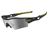 Oakley Radar Path Sunglasses Jet Black Livestrong Frame w Black Iridium Lens by Oakley