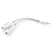 Griffin SmartShare Headphone Splitter with Individual Volume Control White