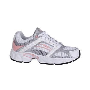 Buy Fila Ladies Storm Watch Running Shoe -White Pink