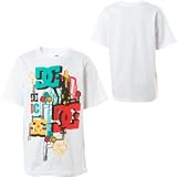 DC Boys 8-20 Dc Boys Mechanic T-Shirt,White,L (12/14)