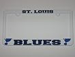 ST. LOUIS BLUES Team Logo PLASTIC LICENSE PLATE FRAME