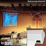 Draper Targa Electric Projection Screen - 108 x 144 - Matte White - 180 Diagonal