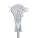 Warrior EVO Pro Strung Lacrosse Head (White)