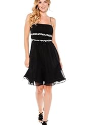 Strapless Sleeveless Corset   Waistline Crystal Backless Pleated Evening Dress/Mini Dress 