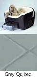 Snoozer Lookout II with Drawer and Grey Quilted Cover