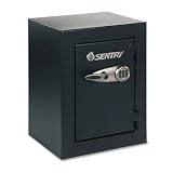 ~:~ SENTRY ~:~ Security Electronic Keypad Fire Safe, 218lbs, 3.8 Cu. Ft., Black
