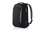 Belkin F8N079-KSG-DL 15-Inch Energy Collection Slim Backpack (Pitch Black/Gray)