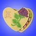 Edible Writing Heart Box