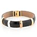 18K Leather Bracelet - 7.25