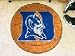NCAA DUKE BLUE DEVILS BASKETBALL SHAPED DOOR MAT RUG