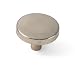 Laurey Tech 1-1/4-Inch Diameter Knob, Satin Chrome #34539