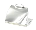 Silver Plated Handbag-Shaped Double Mirror