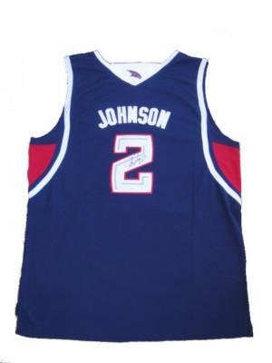 Signed Joe Johnson Jersey - Atlanta Hawks AWAY Auth JSA - Autographed MLB Jerseys