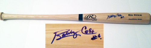 Bobby Cox Hand Signed Baseball Bat Atlanta Braves