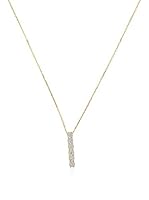 DIAMANTINI Conjunto de cadena y colgante Rangée 6 Diamants