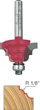Freud 38-302 1-5/32-Inch Diameter Cove and Bead Router Bit with 1/4-Inch Shank