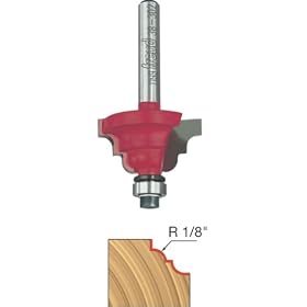 Click here to buy Freud 38-302 1-5 32-Inch Diameter Cove and Bead Router Bit with 1 4-Inch Shank by Freud.