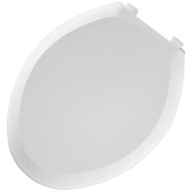 Mayfair 1200TC-000 Premium Plastic Oblong Toilet Seat, White