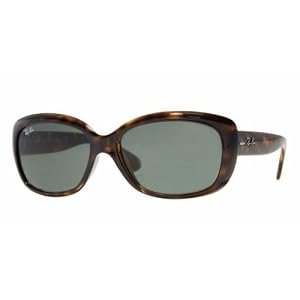 Ray Ban RB 4101 JACKIE OHH 710 Havana G-15 Green Lens Sunglasses Shades