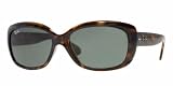 Ray Ban RB 4101 JACKIE OHH 710 Havana/G-15 Green Lens Sunglasses Shades