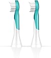 Philips Sonicare HX6032/94 2 Piece Kids Brush Head, Compact (Colors May Vary)