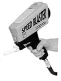 Sandblast Gun w/ Blue Pistol Grip