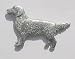 Pewter Pin - Dog Golden Retriever - GH607